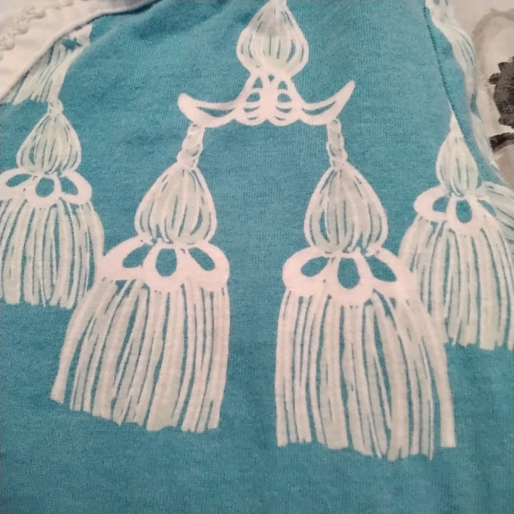 Lilly Pulitzer Dress/Cover-Up in Teal, White & Coral - S - Picture 5 of 8